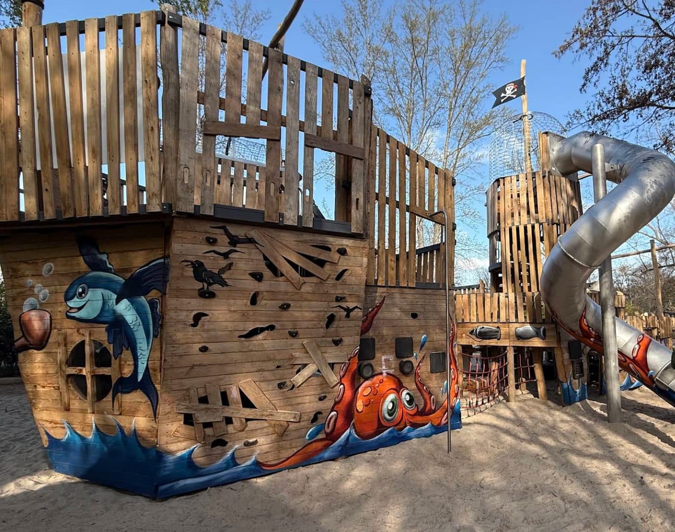 Spielplatz Piratenschiff Charlottenburg